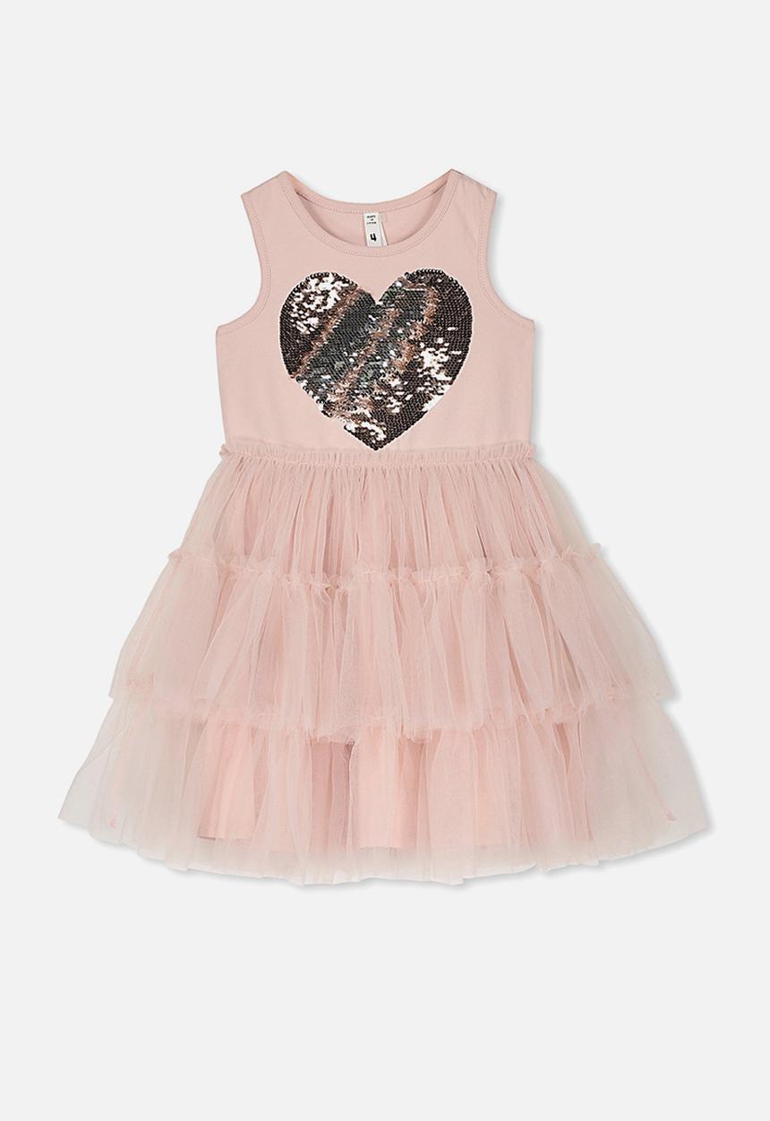 Cotton On - Iris tulle dress - pink 