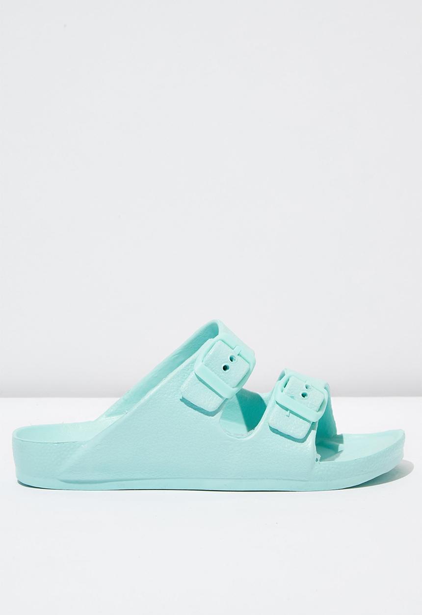 Cotton On - Twin strap slide - blue