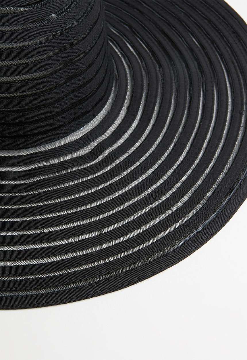 Superbalist - Selma straw hat - black