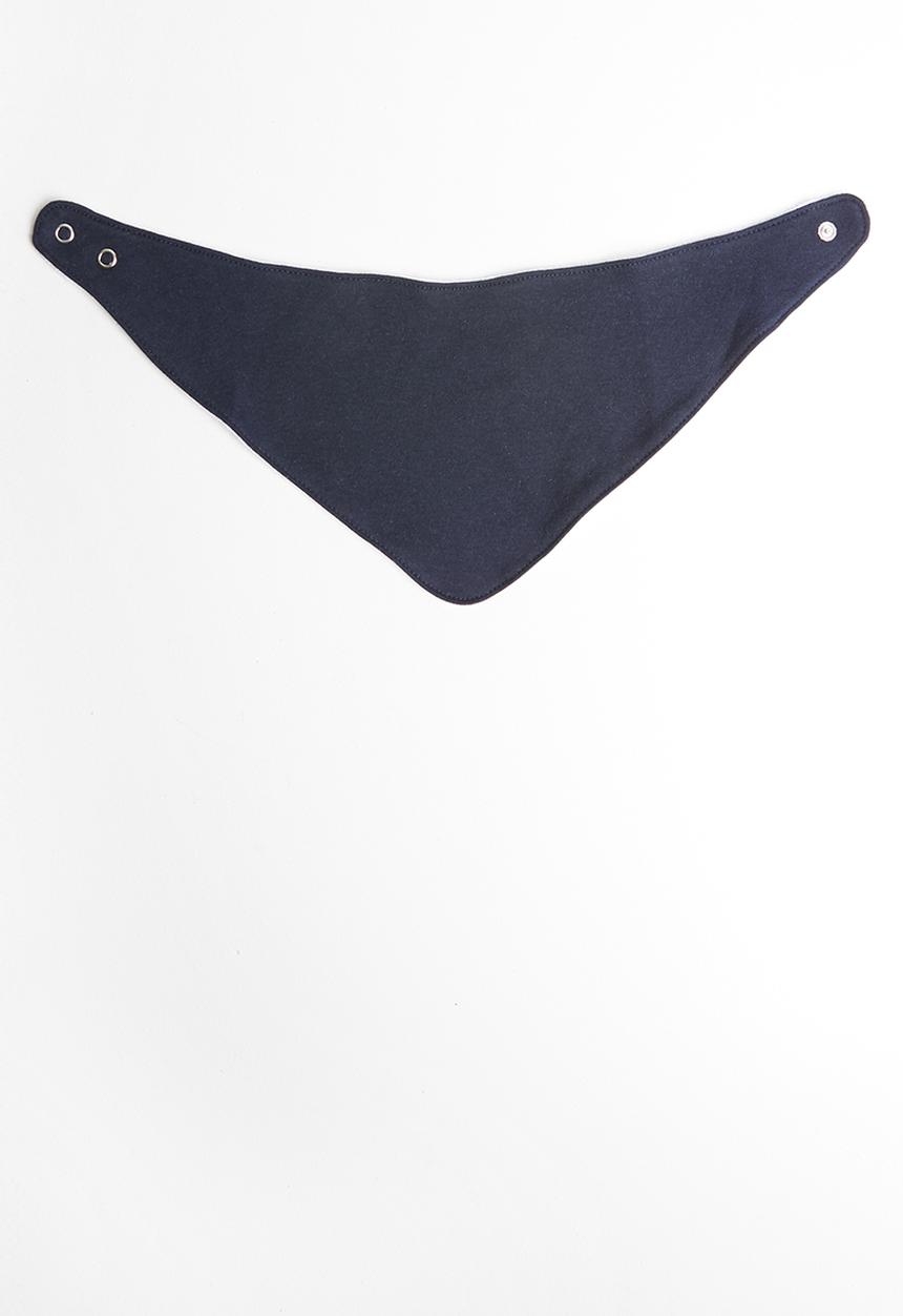 Pop Candy - Stripes 2 pack bib - navy & grey 