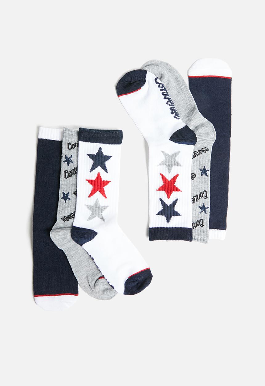 Converse - Converse script crew 3 pack - mutli