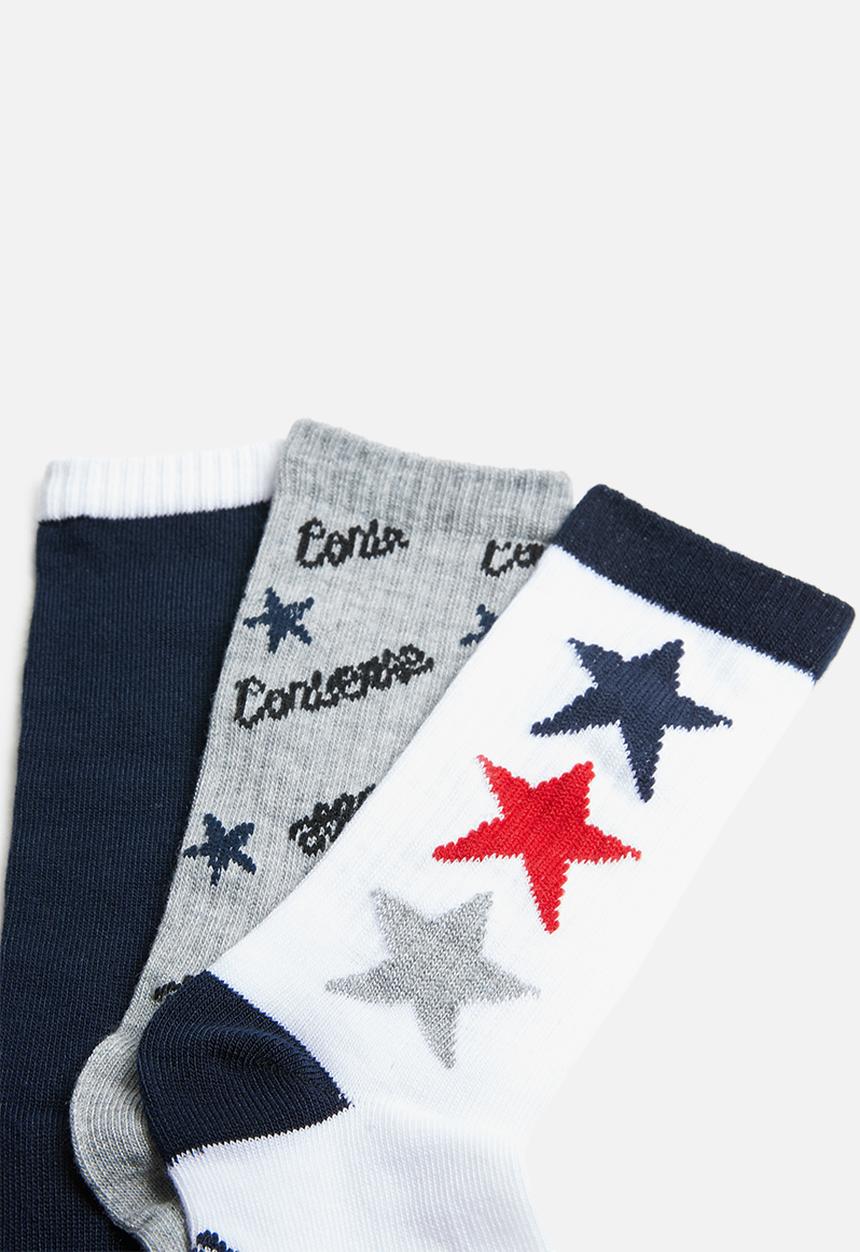 Converse - Converse script crew 3 pack - mutli