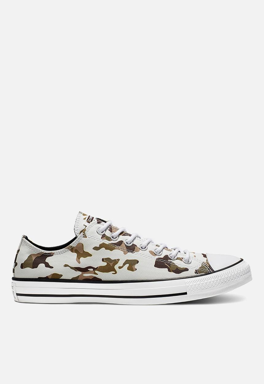 Converse - Chuck Taylor All Star Allover Camo ox vintage - white / black