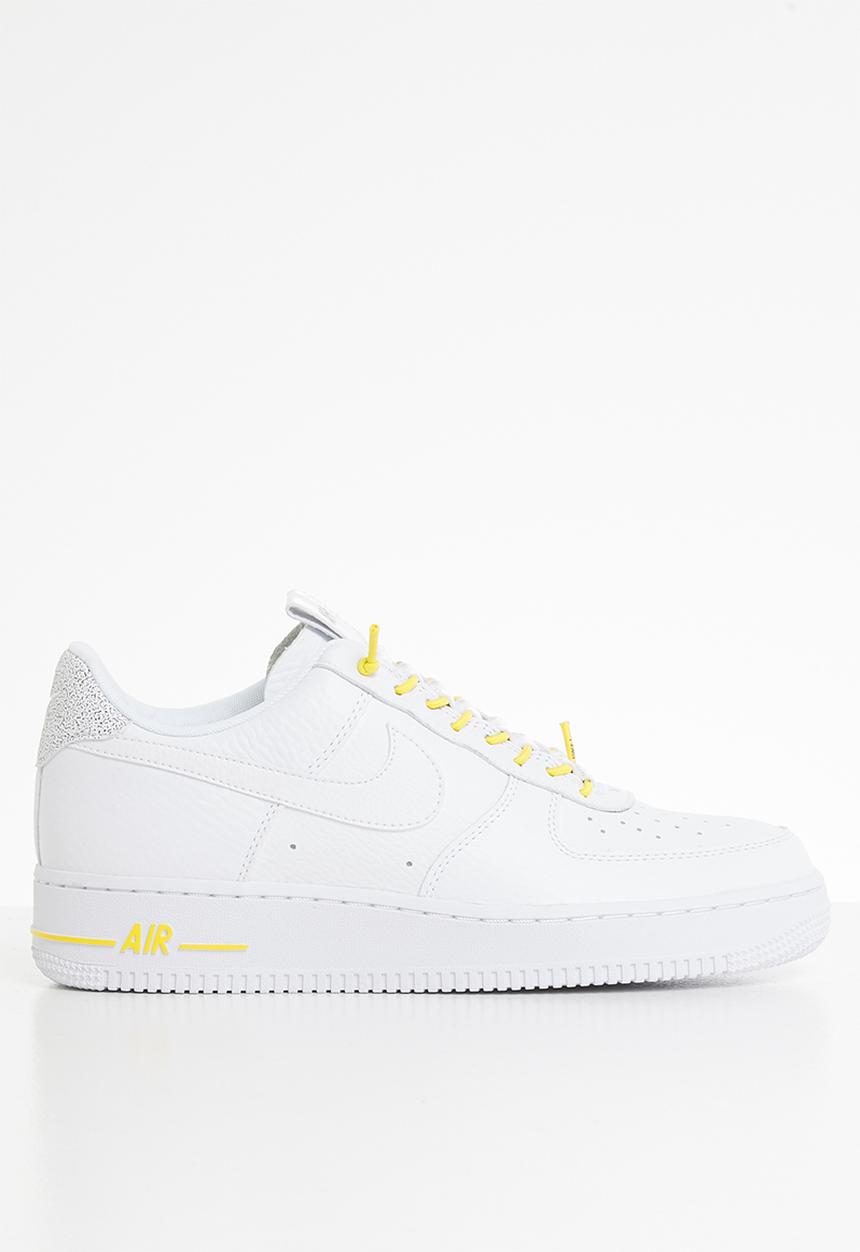 Nike - Air Force 1 '07 Lux - white-chrome yellow-black