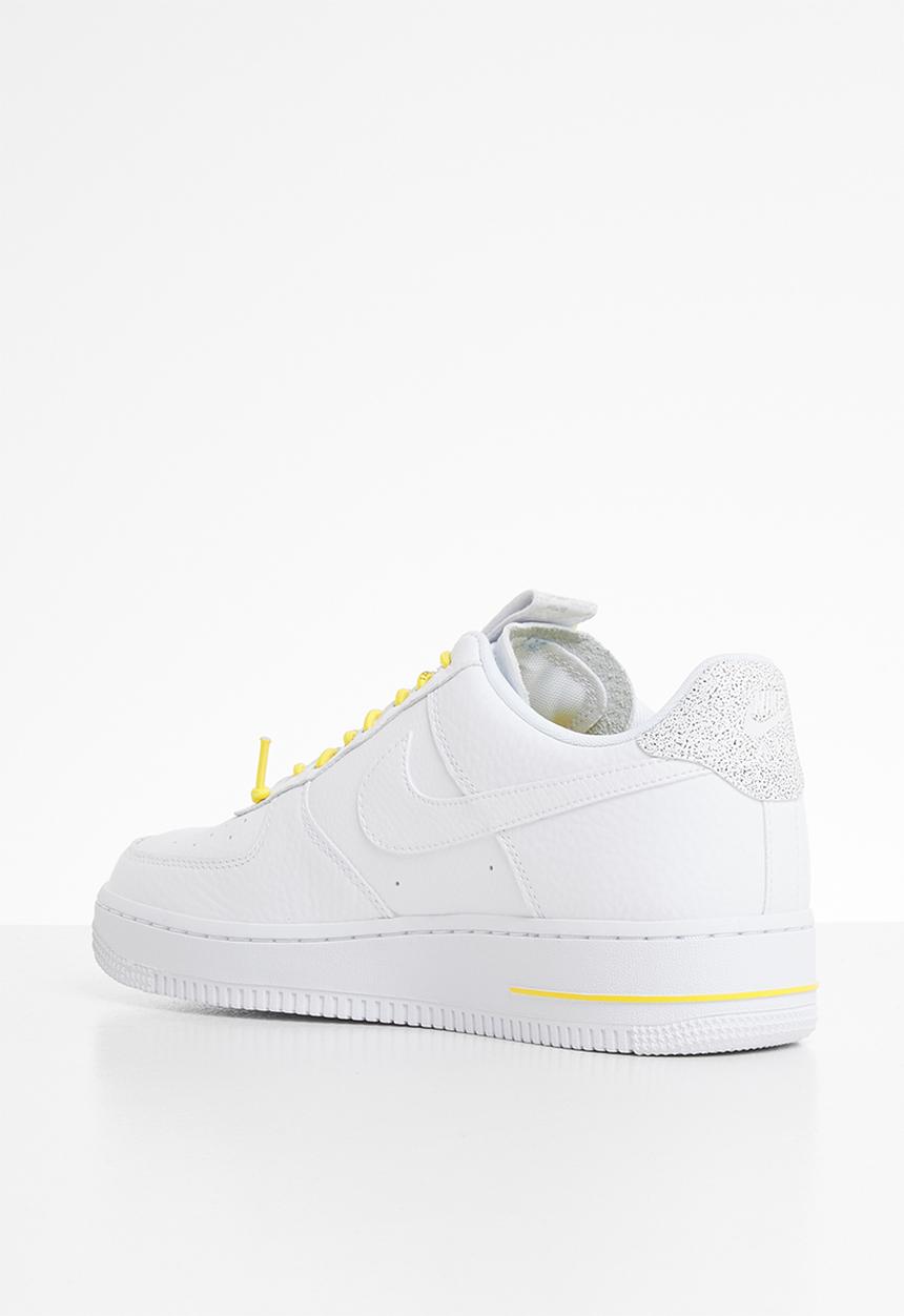 Nike - Air Force 1 '07 Lux - white-chrome yellow-black