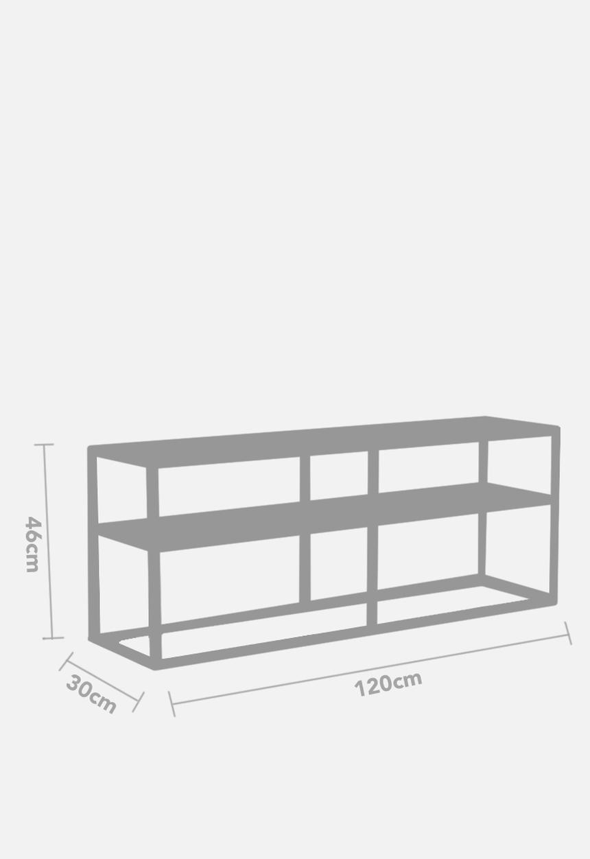 Sixth Floor - Newton tv unit - black