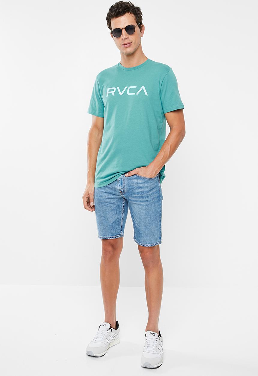 RVCA - Big RVCA short sleeve tee - turquoise