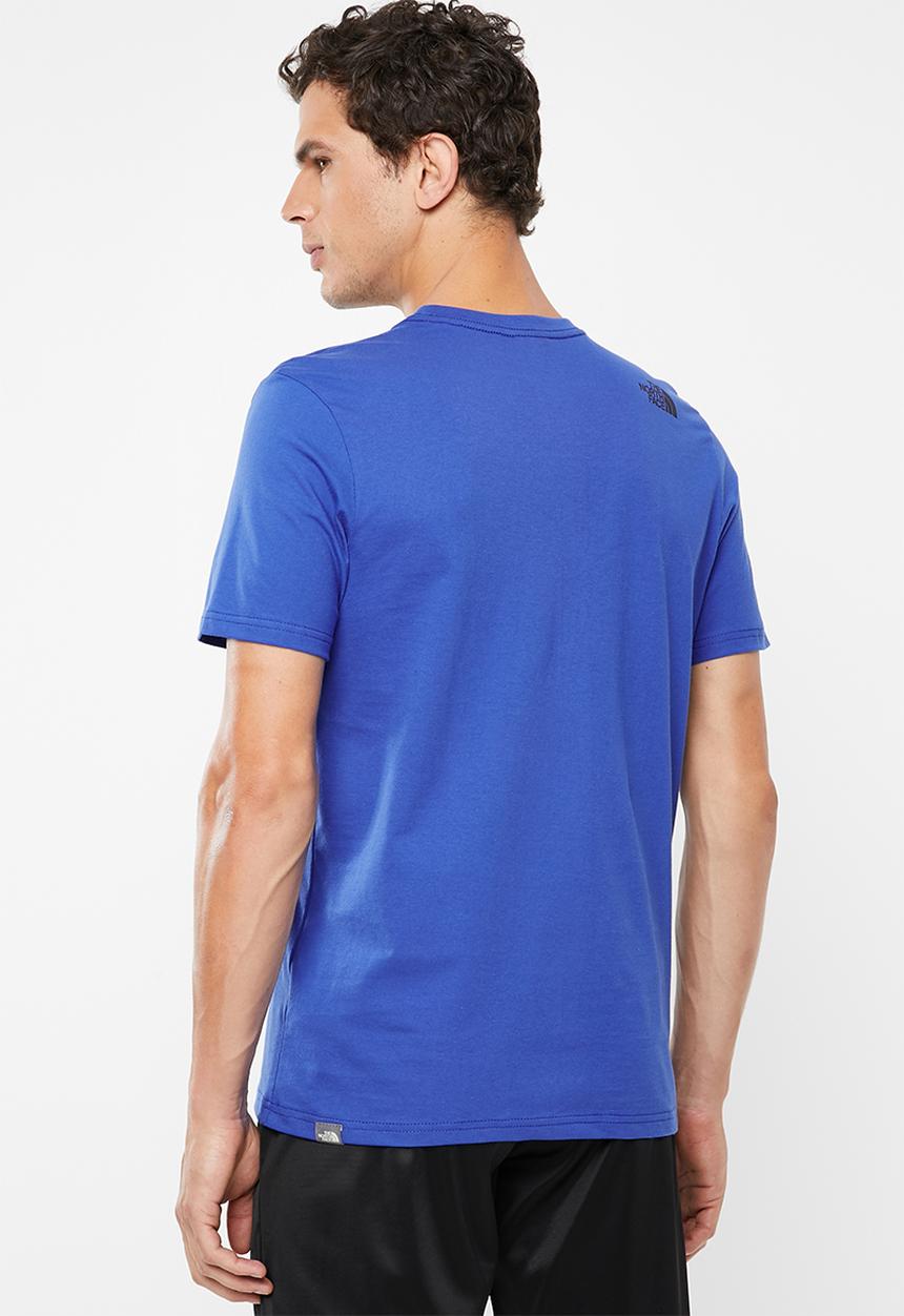 The North Face - Simple dome short sleeve tee - blue