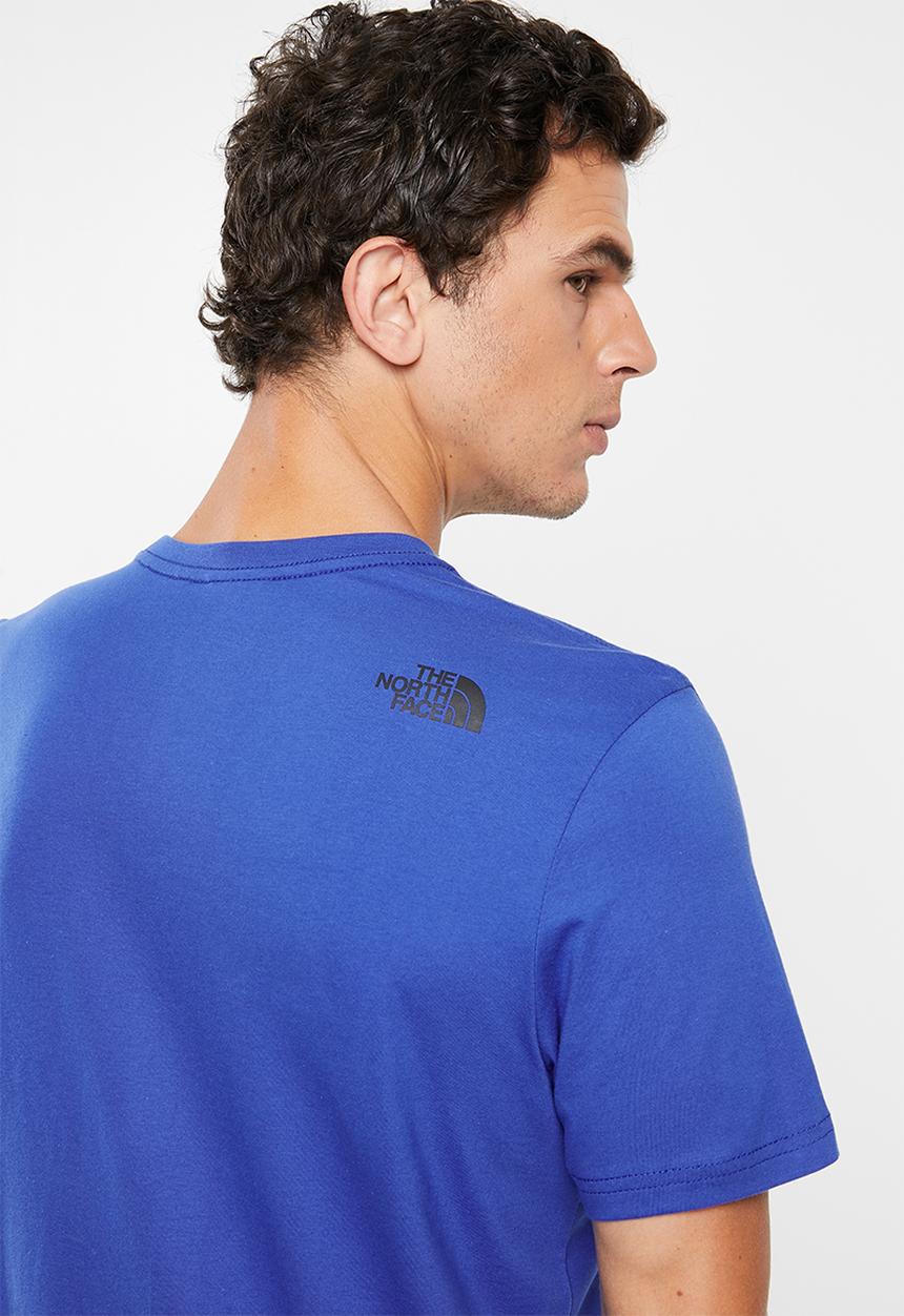 The North Face - Simple dome short sleeve tee - blue