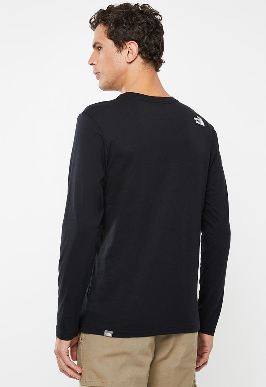 The North Face - Easy long sleeve tee - black