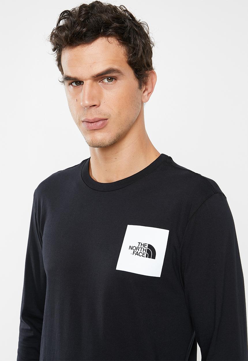 The North Face - Easy long sleeve tee - black