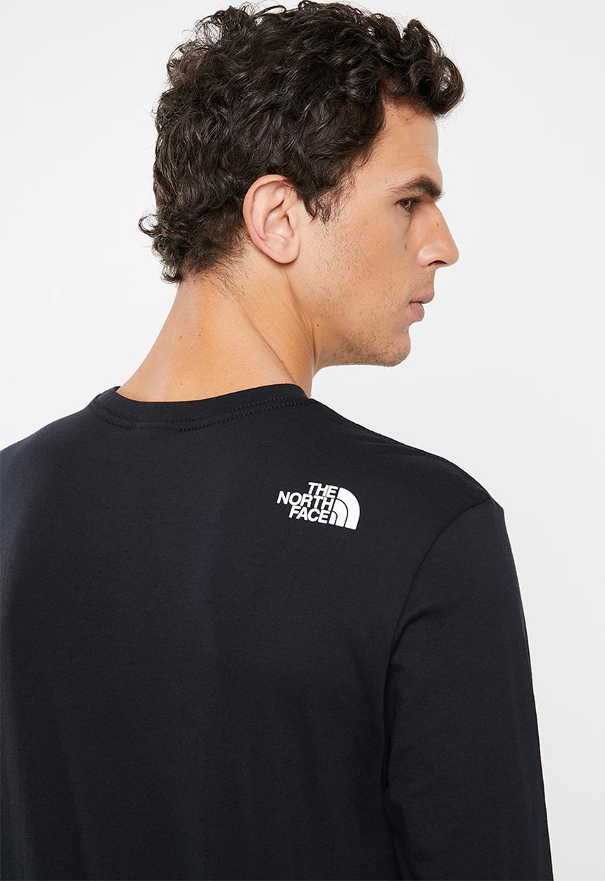 The North Face - Easy long sleeve tee - black