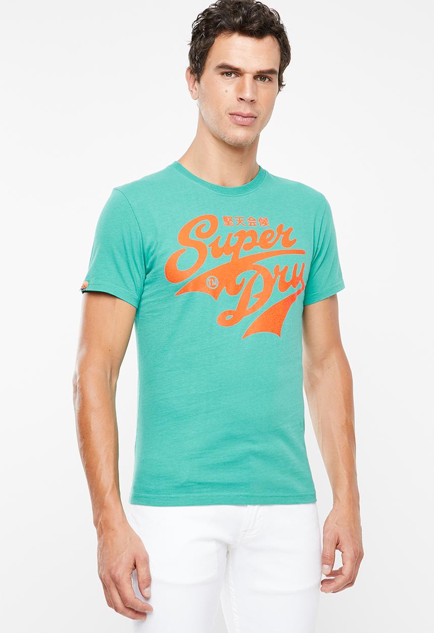 Superdry. - Heritage classic tee - green