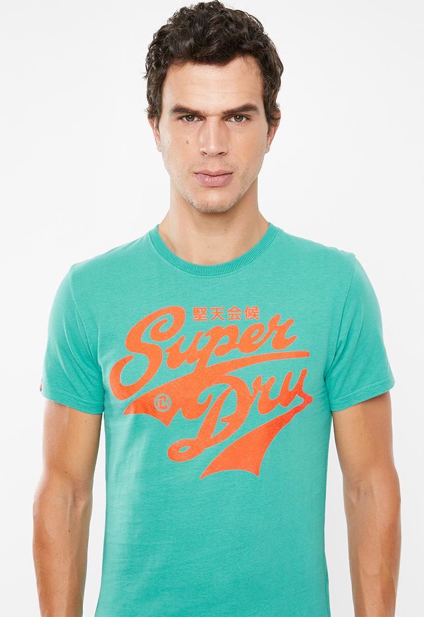 Superdry. - Heritage classic tee - green