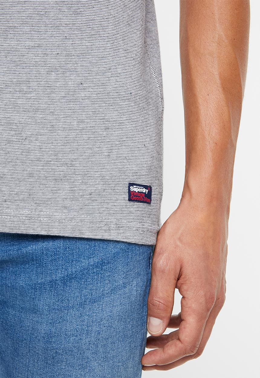 Superdry. - Premium goods tri tee - grey