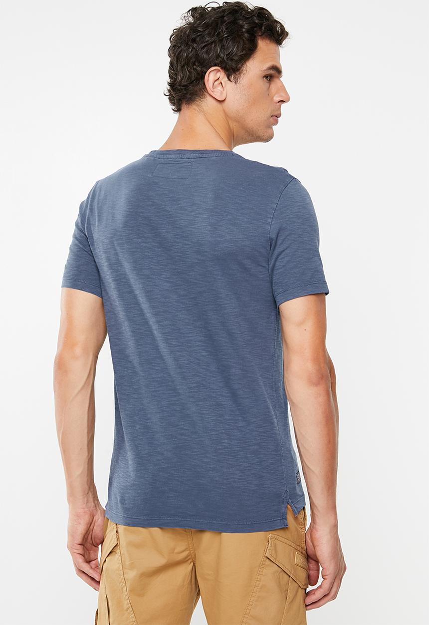 Superdry. - Dry originals pocket tee - blue