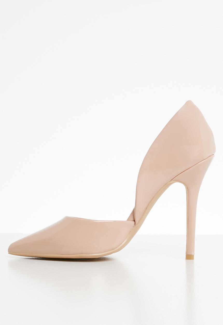 SISSY BOY - Akita cut away stiletto court - neutral