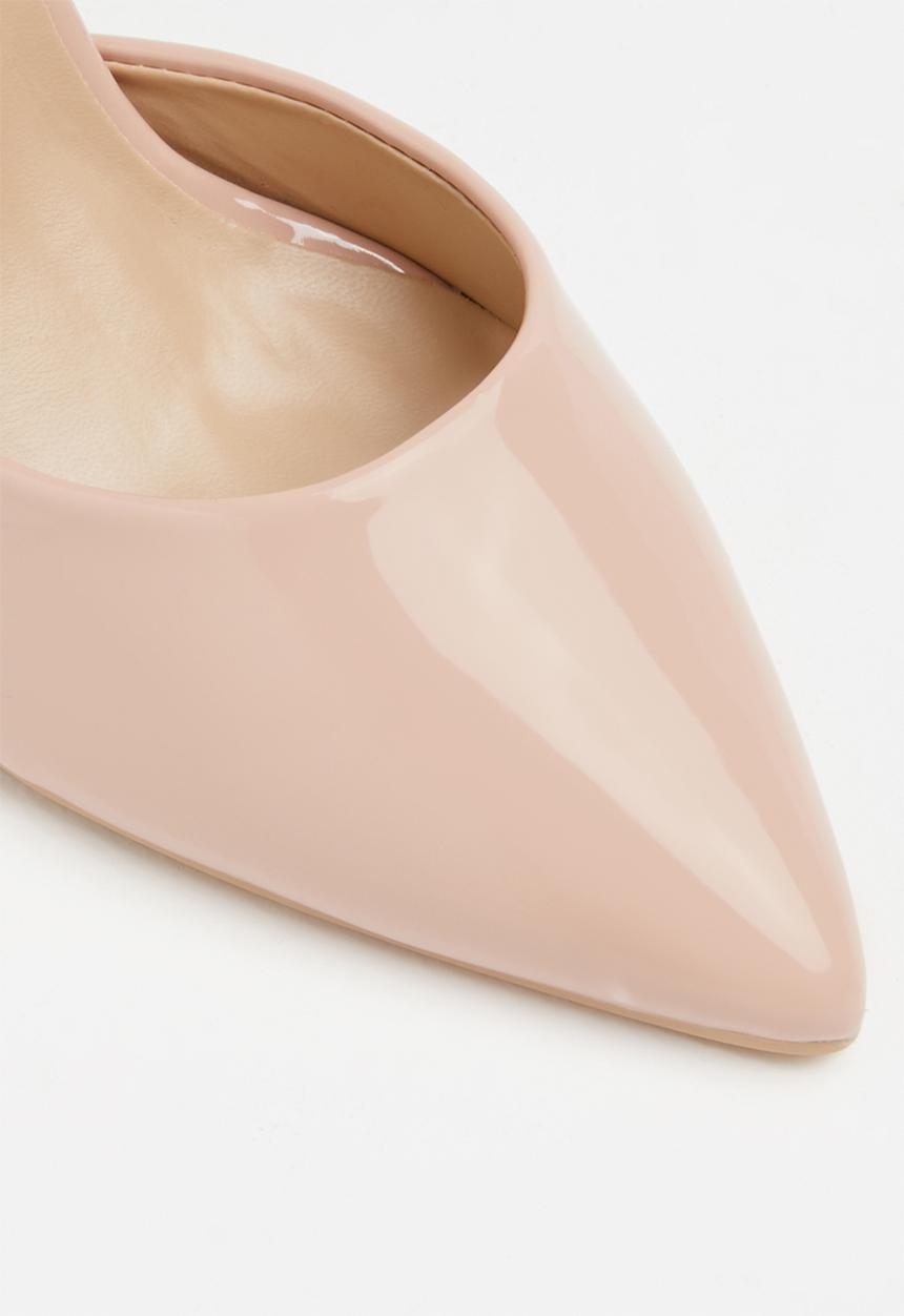 SISSY BOY - Akita cut away stiletto court - neutral
