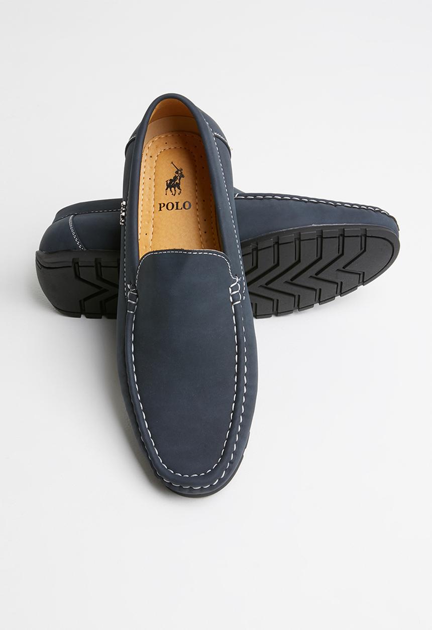 POLO - Ben slip-on driver - navy