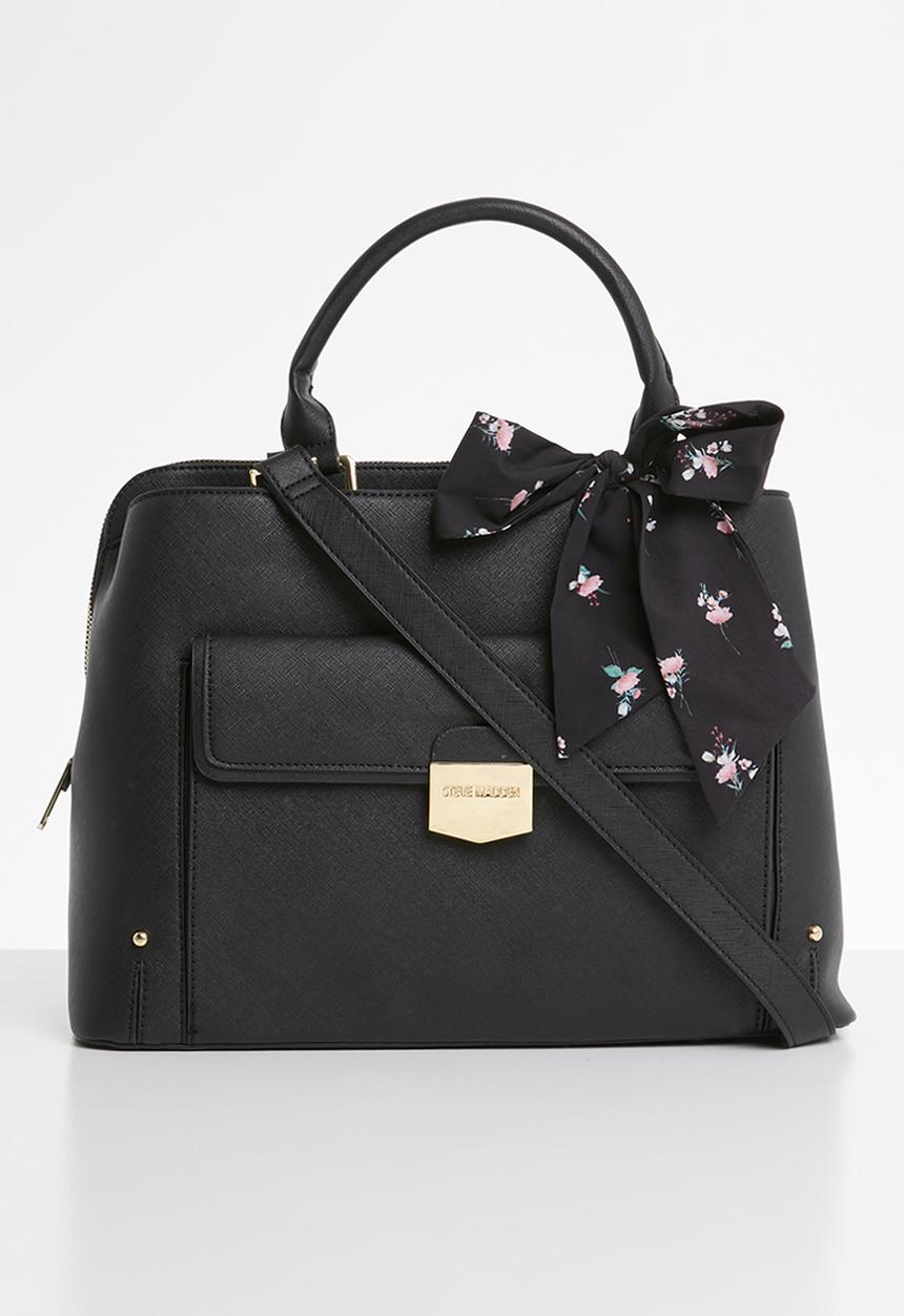 Steve Madden - Mini delta satchel- black 