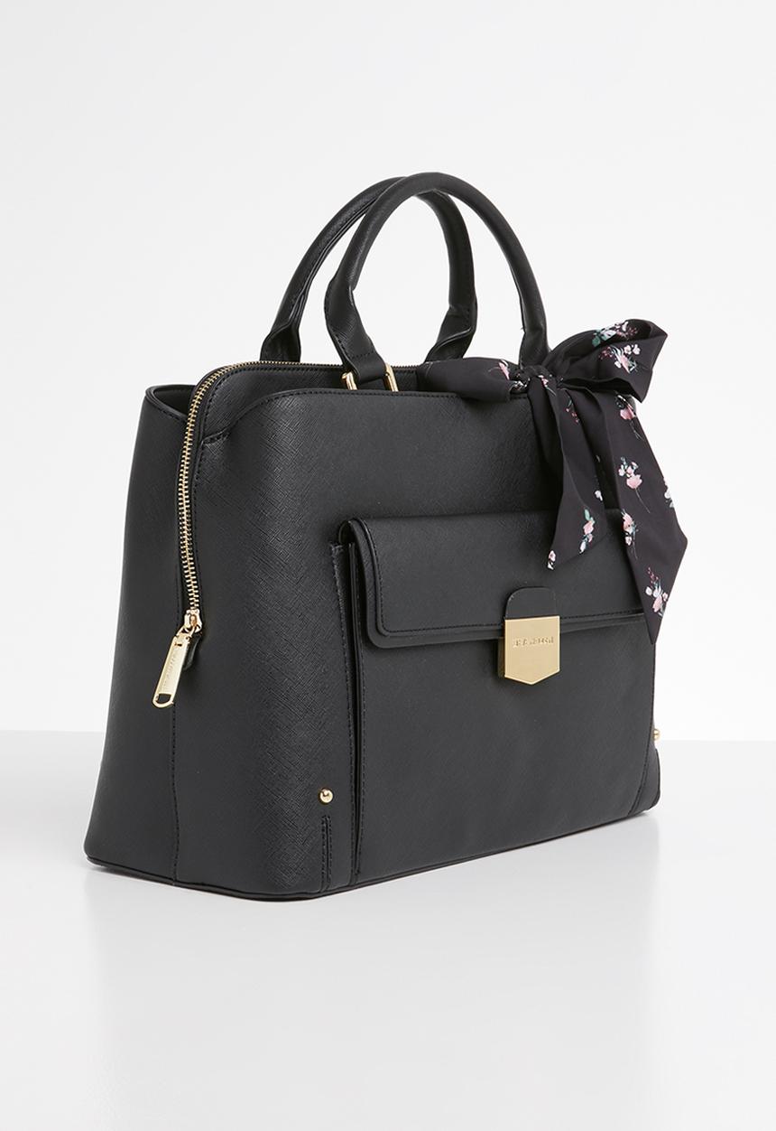 Steve Madden - Mini delta satchel- black 