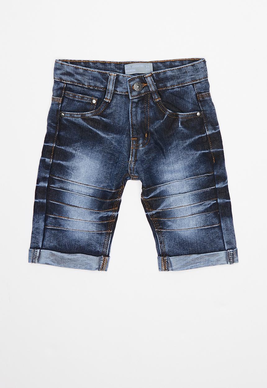 Pop Candy - Boys denim shorts - blue