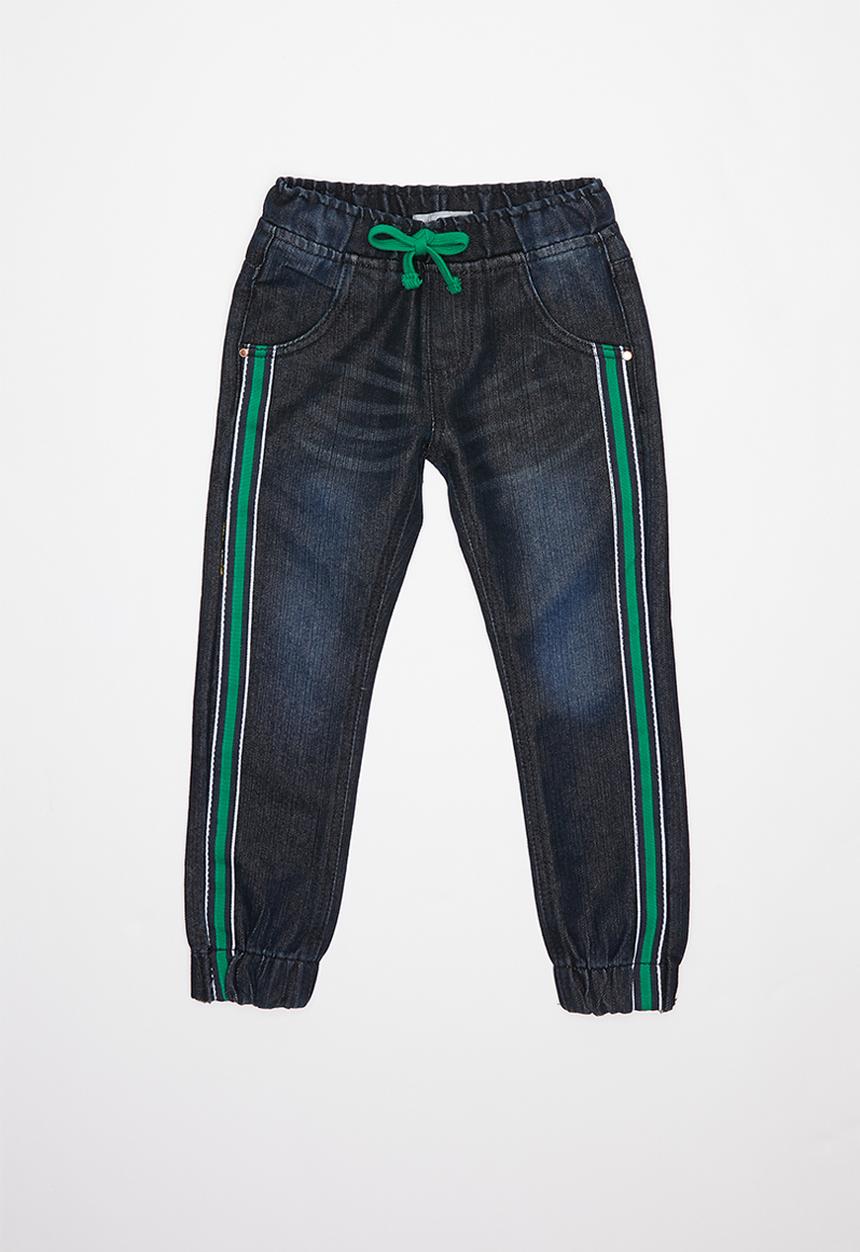 Pop Candy - Boys jogger with tape - navy