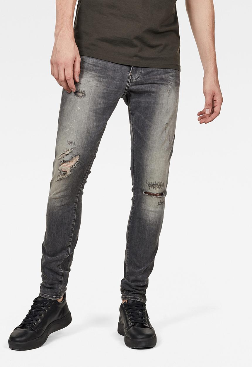 G-STAR - Revend skinny  jeans - grey