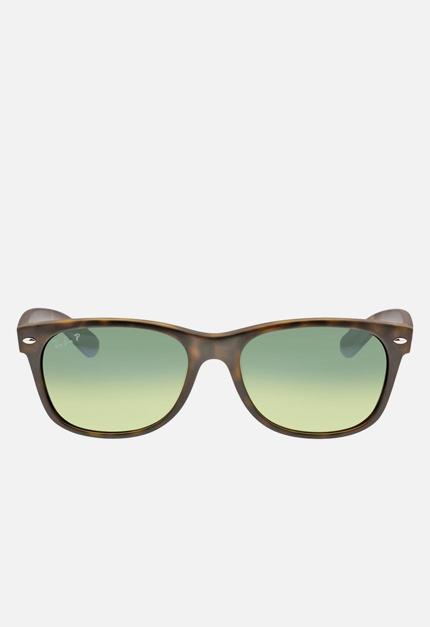 Ray-Ban - New wayfarer polarized sunglasses 55mm - matte havana