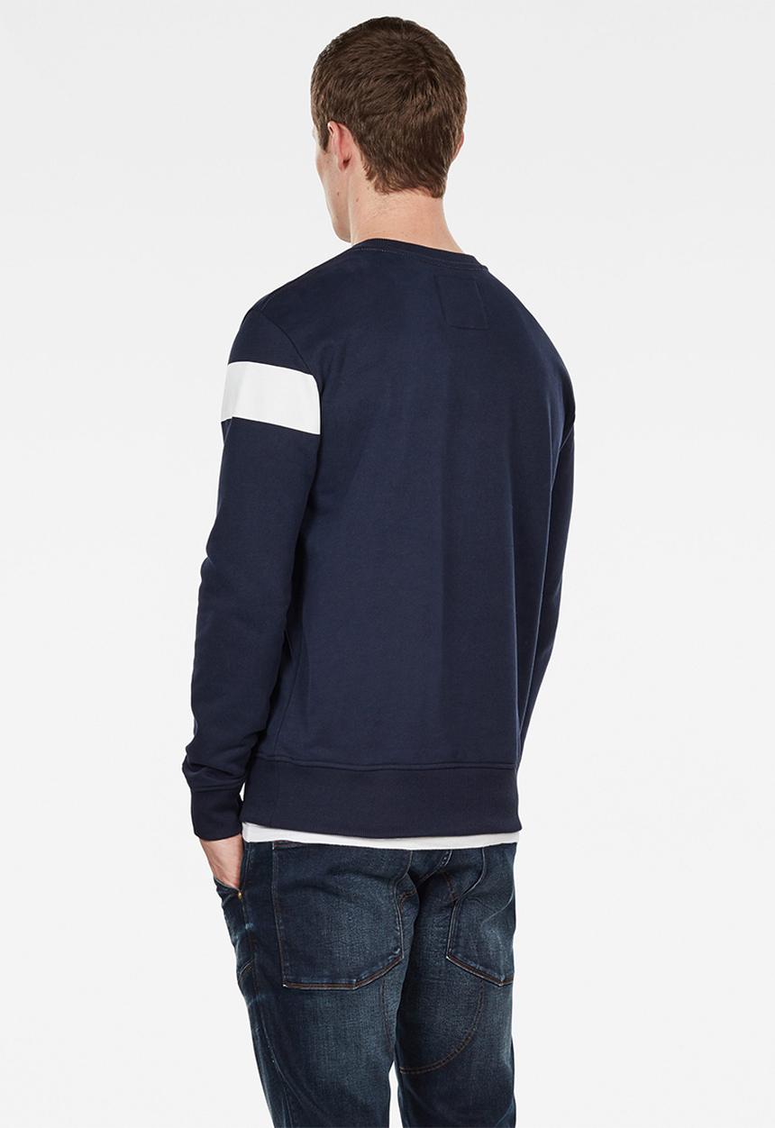 G-STAR - Graphic 13 long sleeve sweatshirt - navy