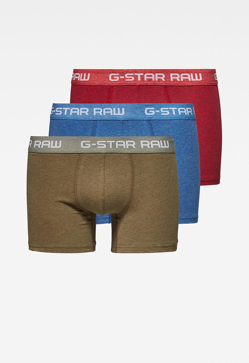 G-STAR - Classic trunk 3 pack underwear - multi 