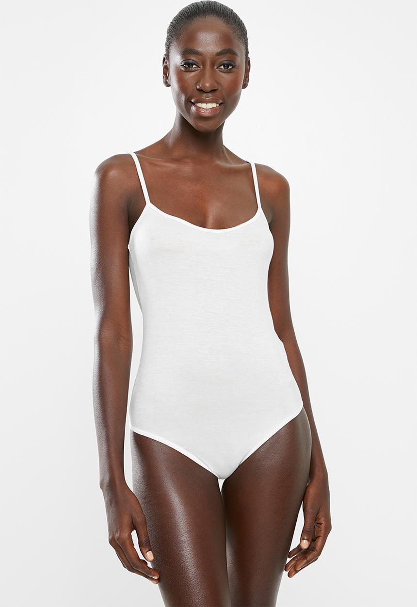 Superbalist - 2 Pack cami bodysuit - black & white