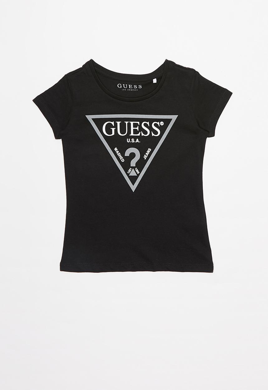 GUESS - Girls flower bomb tee - black