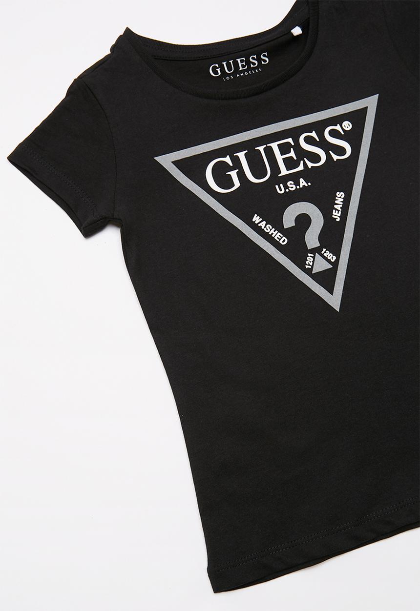 GUESS - Girls flower bomb tee - black