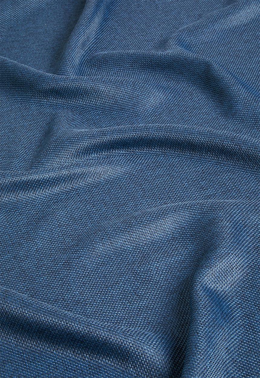 Sixth Floor - Self lined eyelet curtain - navy