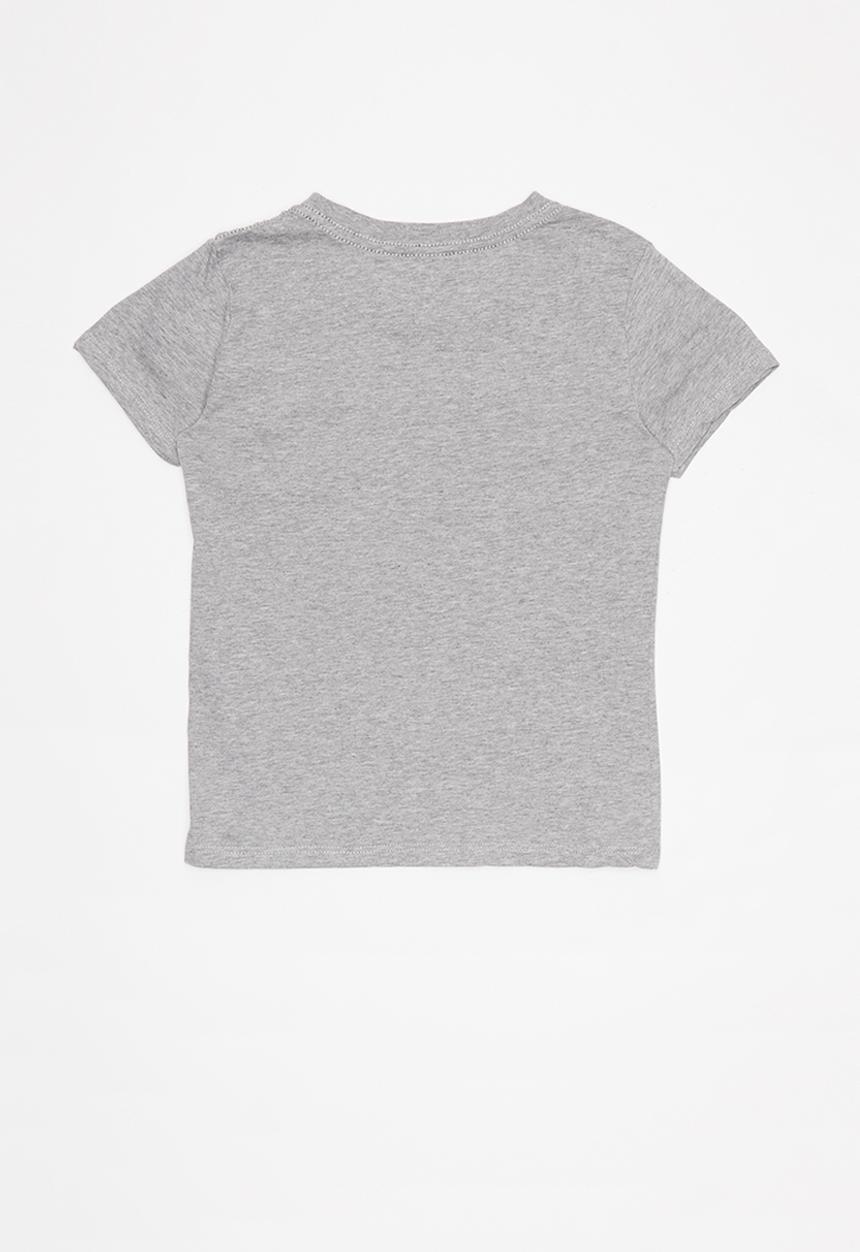 GUESS - Short sleeve Guess stamp tee - grey