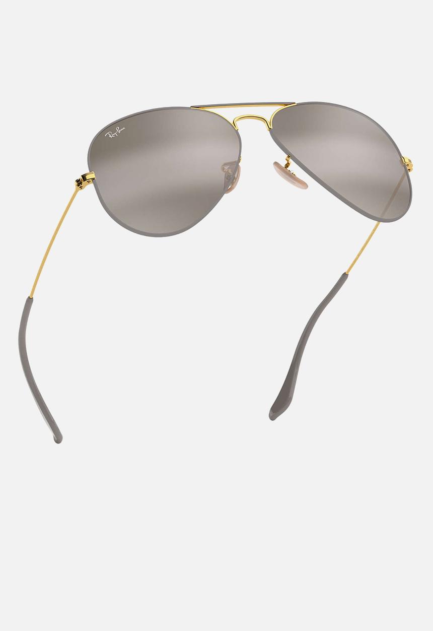 Ray-Ban - Ray-ban aviator sunglasses 58mm - gold & grey