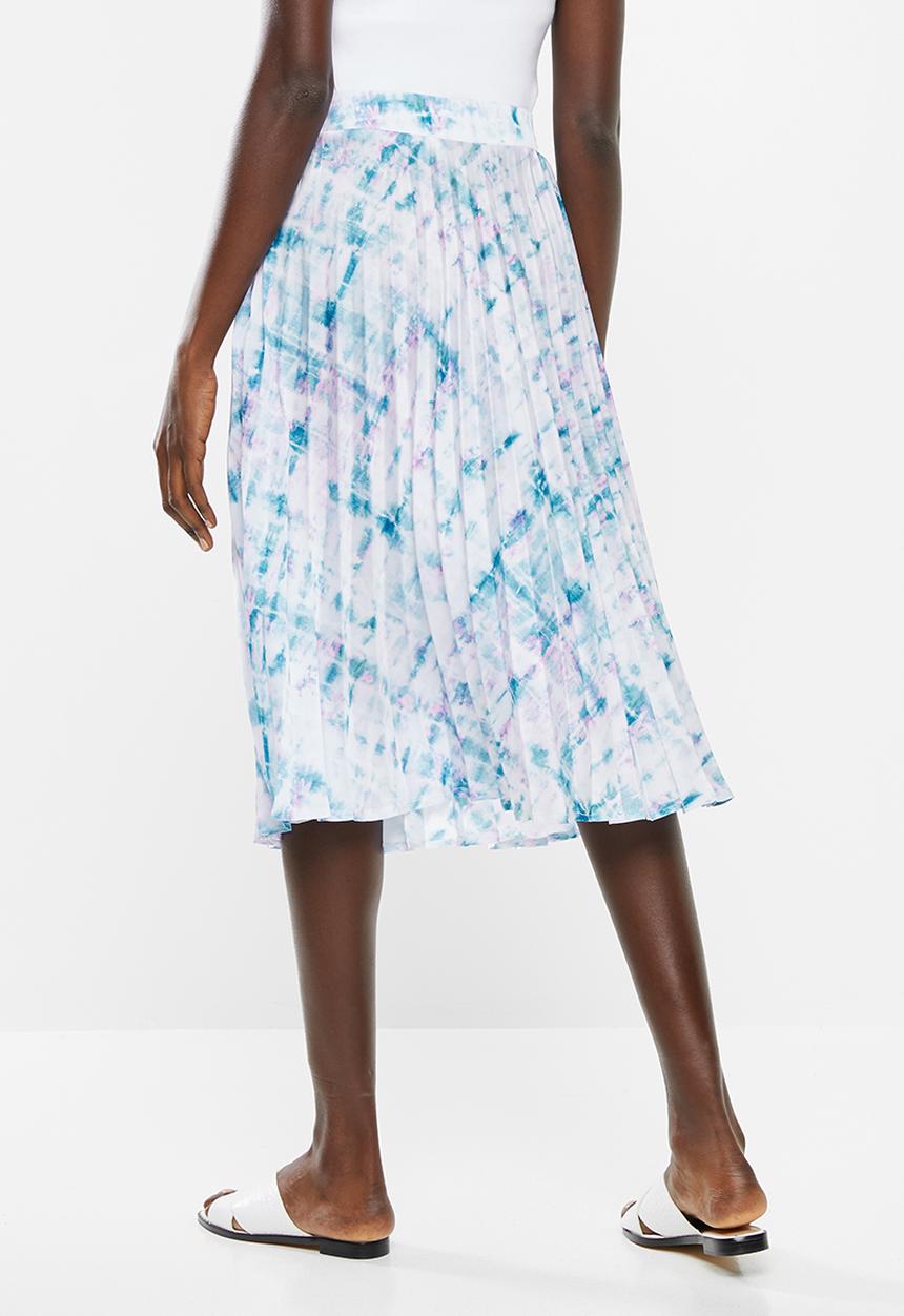 Superbalist - Printed pleated skirt - multi 