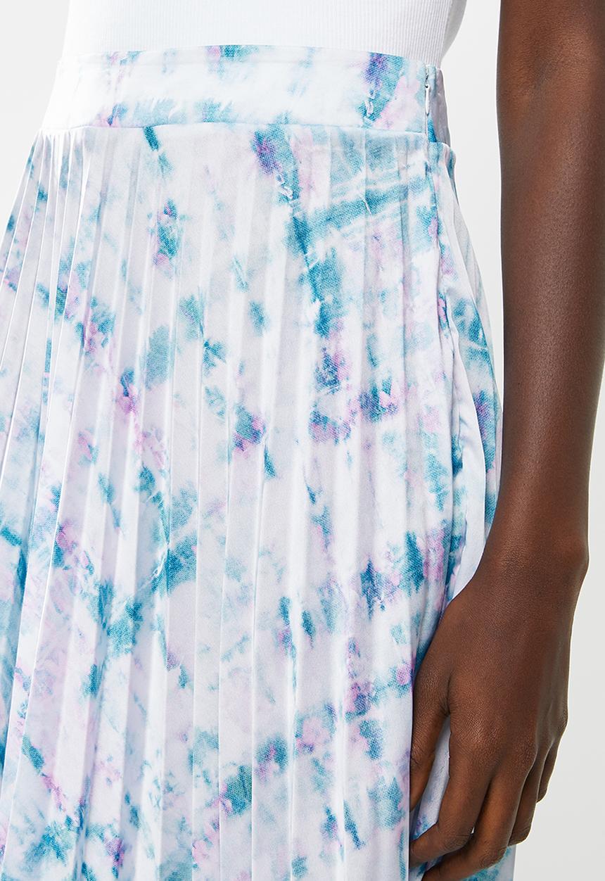 Superbalist - Printed pleated skirt - multi 