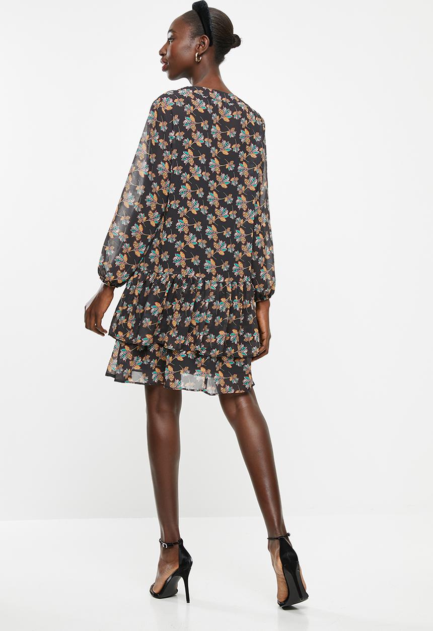 Superbalist - Dropped waist kitty bow dress - multi