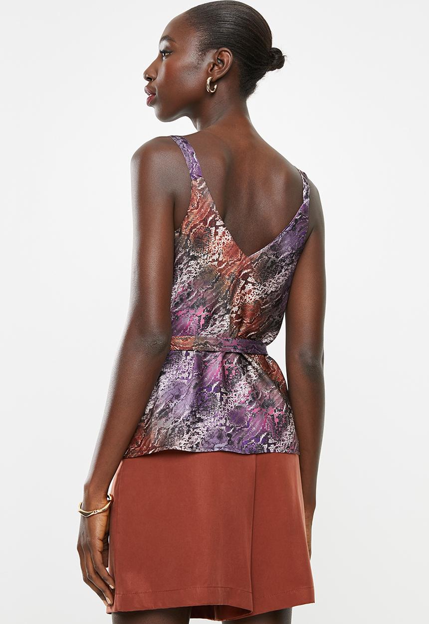 Superbalist - Ring detail cami - multi