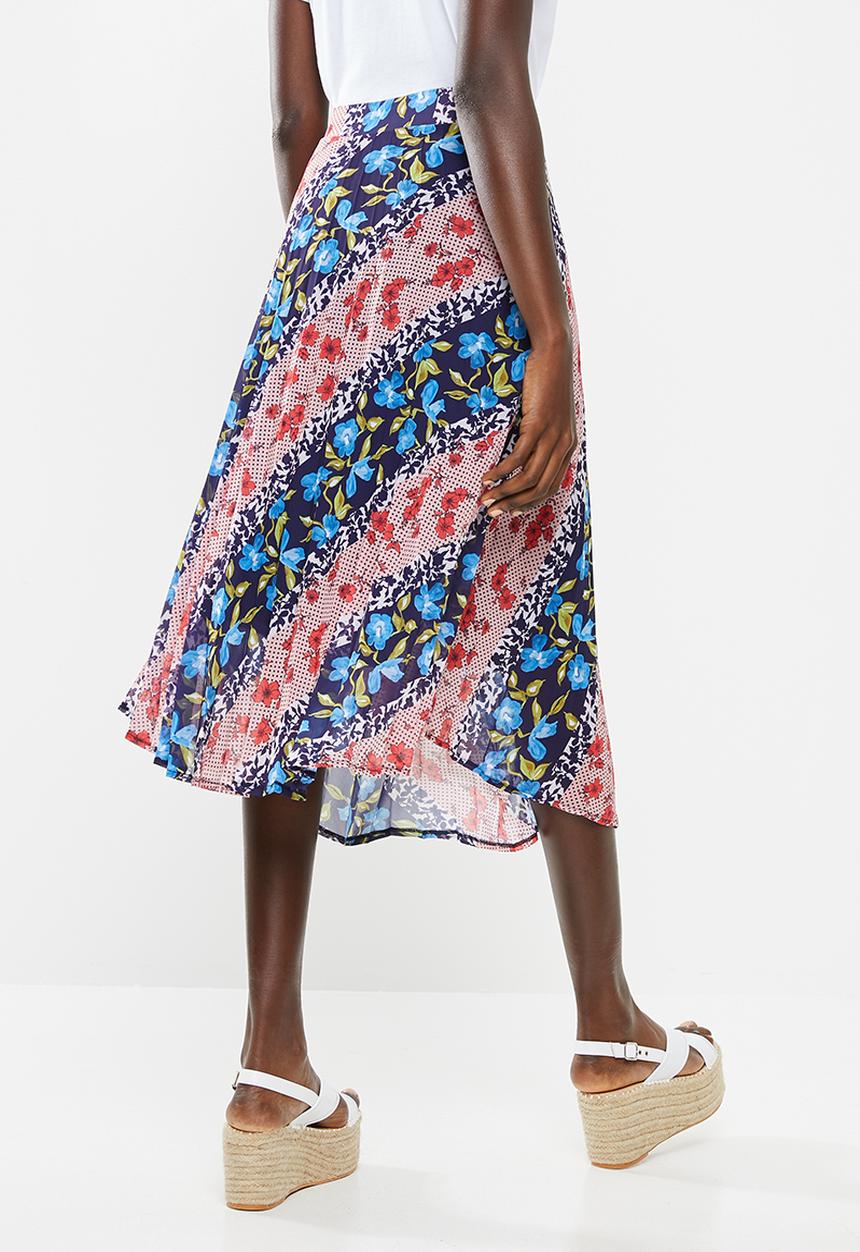 Superbalist - Printed pleated skirt - multi