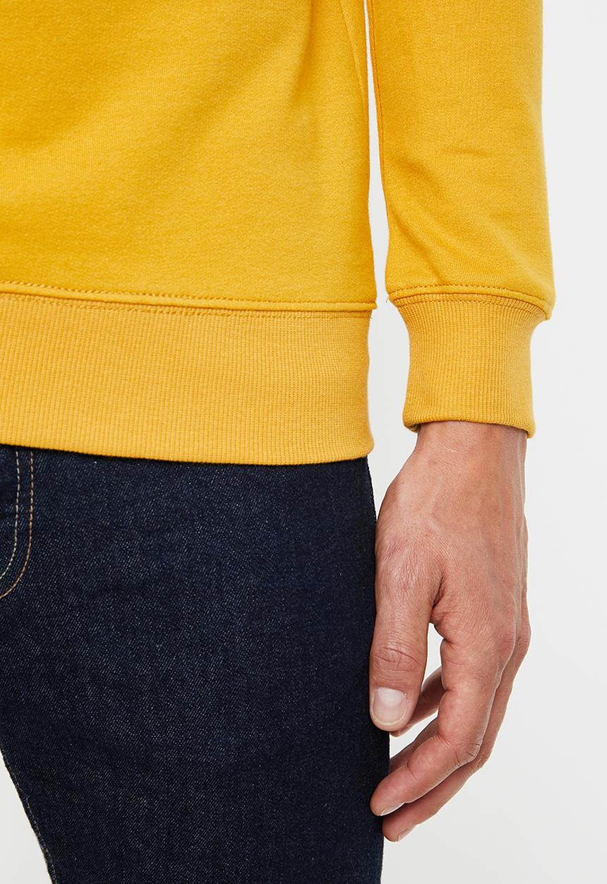Superbalist - Basic crew neck pullover sweater - yellow