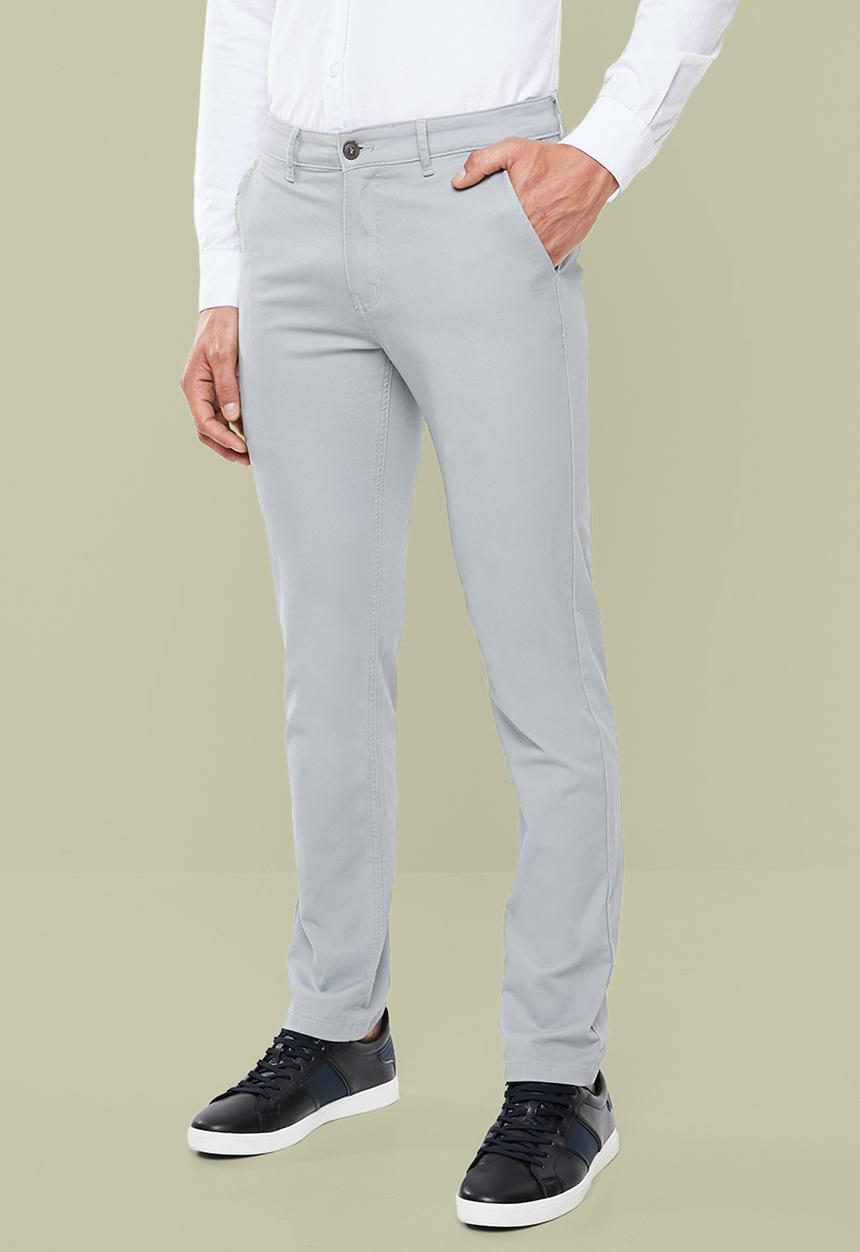 Superbalist - Caleb slim chino - light grey 