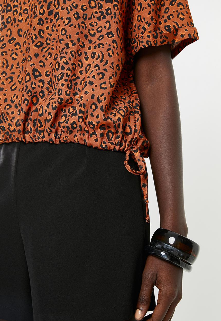 Superbalist - Drawcord shell blouse - multi 