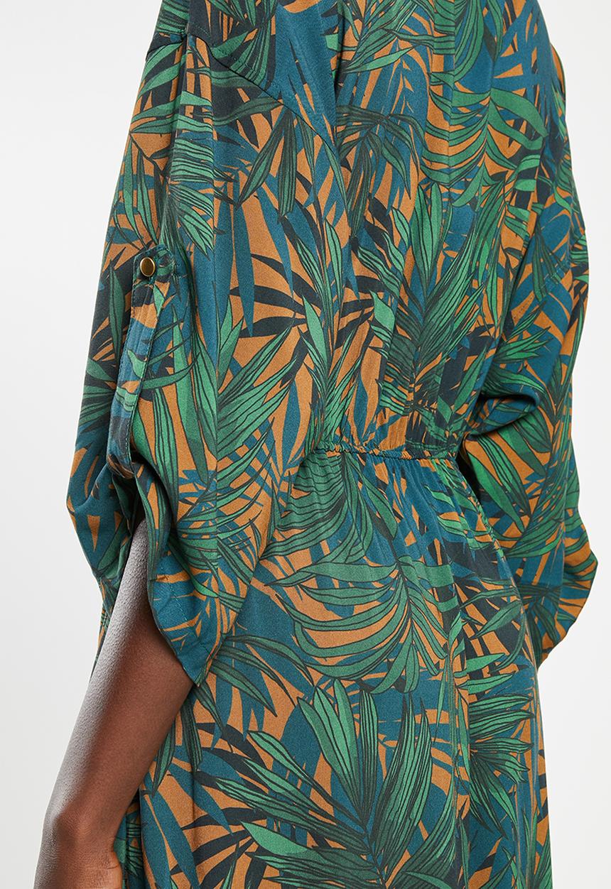 Superbalist - Printed utility style shirt dress - multi