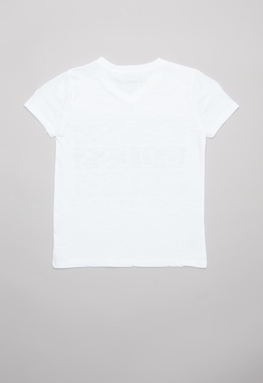 GUESS - Teens short sleeve Guess 3 step tee - white