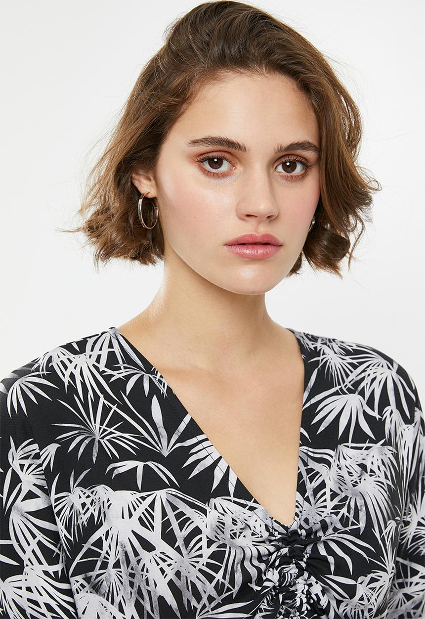 Superbalist - Drawcord shell - black & grey 