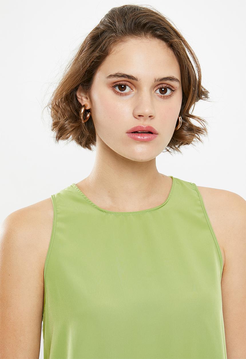 Superbalist - Relaxed vest - green