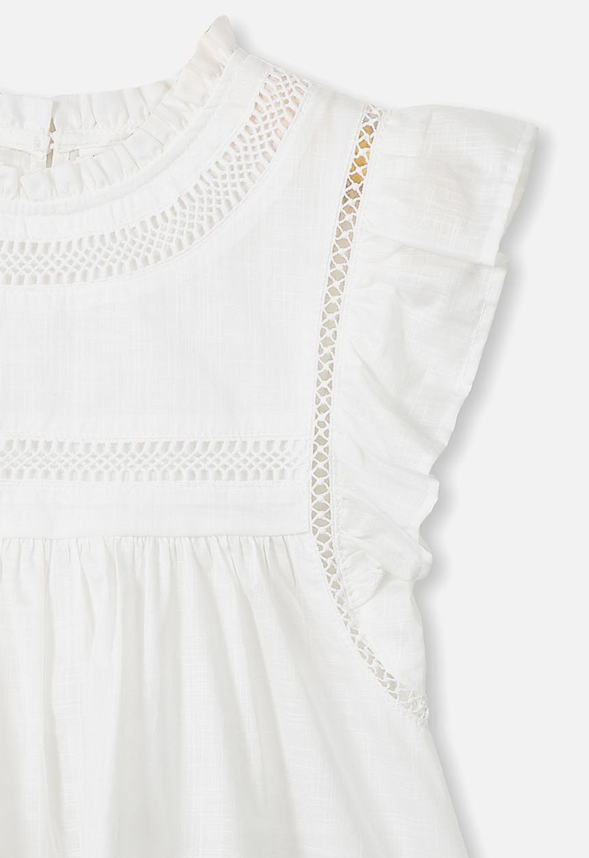 Cotton On - Lou high neck top - white